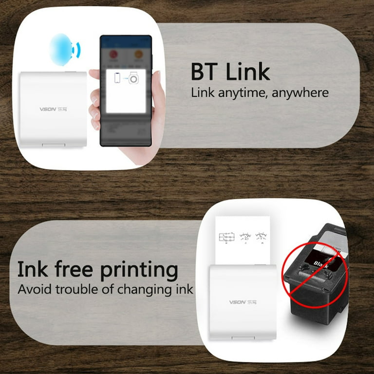 Homedoor Portable Task Printer USB Pocket Thermal Printer Mini Photo Tester Paper Printer Portable Task Printer for Students Homedoor Portable Task Printer USB Pocket Thermal Printer Mini Photo Tester Paper Printer Portable Task Printer for Students